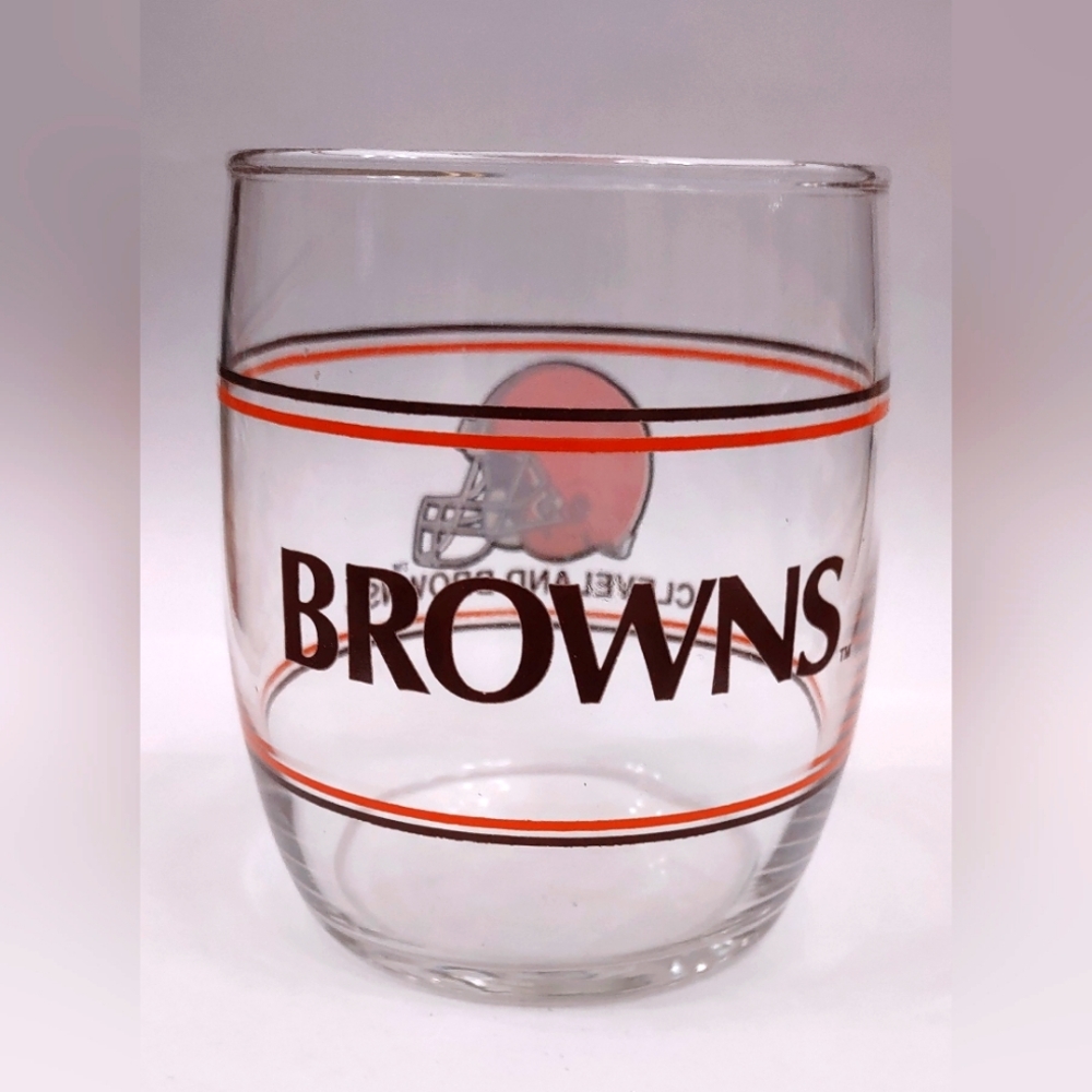 Vintage NFL Cleveland Browns Glass